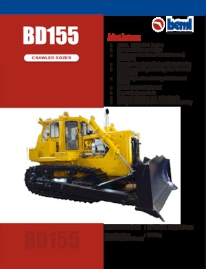 Pásové buldozery Beml BD155