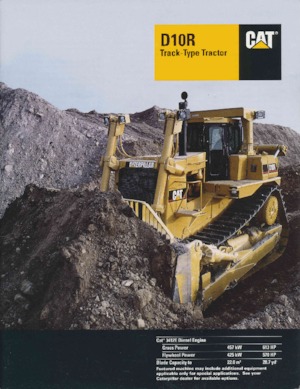 Pásové buldozery Caterpillar D 10 R