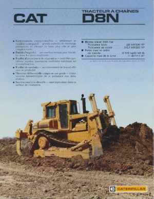 Pásové buldozery Caterpillar D 8 N