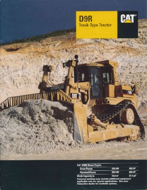 Pásové buldozery Caterpillar D 9 R