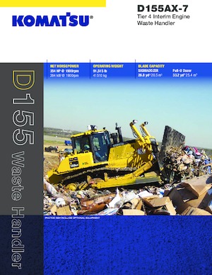 Pásové buldozery Komatsu D155AX-7 WH