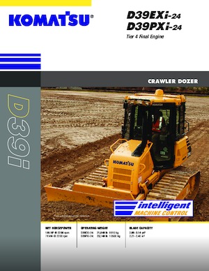 Pásové buldozery Komatsu D39EXi-24