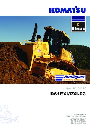 Pásové buldozery Komatsu D61EXi-23