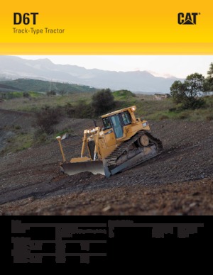 Pásové buldozery Caterpillar D6T LGP