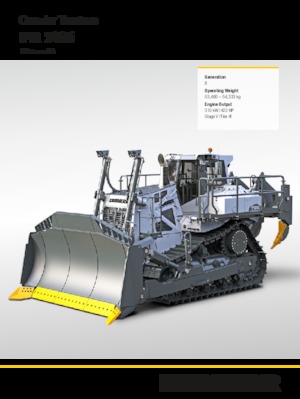 Pásové buldozery Liebherr PR 766 Litronic