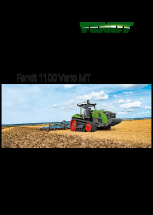 Pásové traktory Fendt 1162 Vario MT