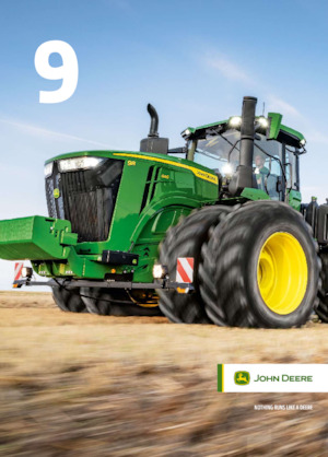 Pásové traktory John Deere 9RX 490