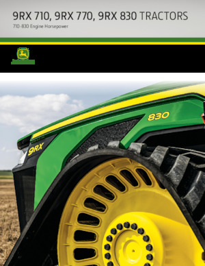 Pásové traktory John Deere 9RX 770 
