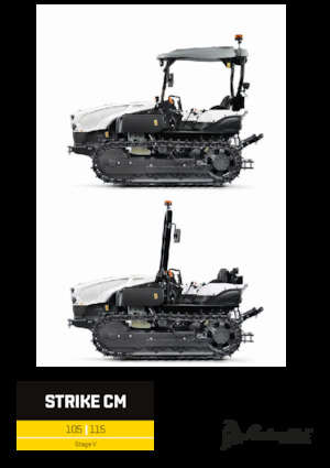 Pásové traktory Lamborghini Strike CM 115 