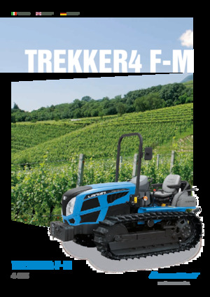 Pásové traktory Landini Trekker 4-085 M