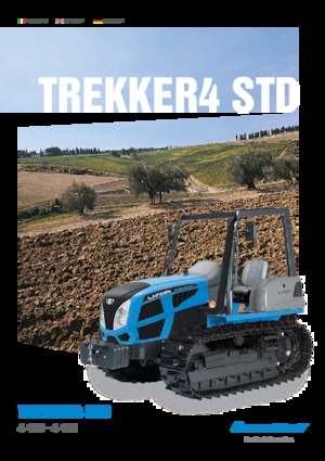 Pásové traktory Landini Trekker 4-115 STD 