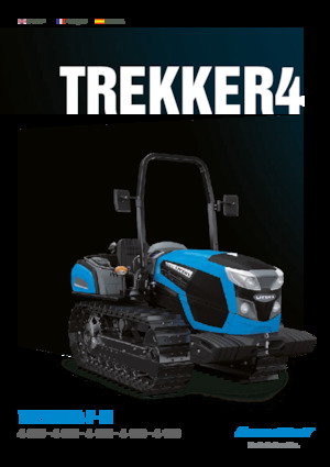 Pásové traktory Landini Trekker 4-120 M