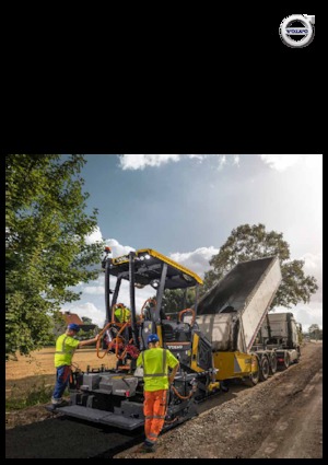 Pásové finišery Volvo ABG5820