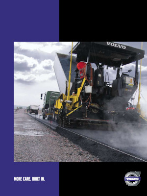 Pásové finišery Volvo ABG8820B