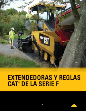 Pásové finišery Caterpillar AP555F