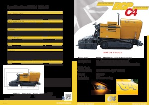 Pásové finišery BGP BGP-C 4