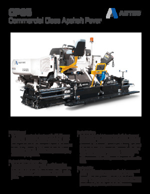 Pásové finišery Astec CARLSON CP85