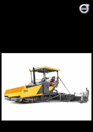 Pásové finišery Volvo P6720DL ABG 