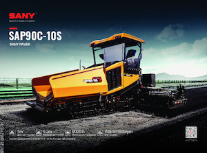 Pásové finišery Sany SAP90C-10S