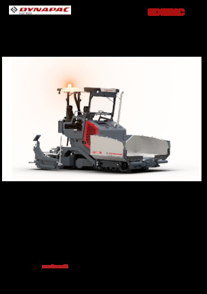 Pásové finišery Dynapac SD1800C