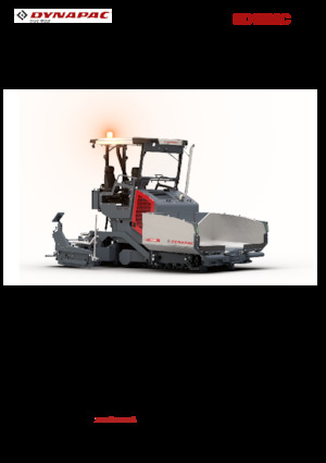 Pásové finišery Dynapac SD1800C