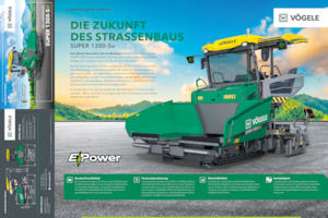 Pásové finišery Vögele SUPER 1300-5e