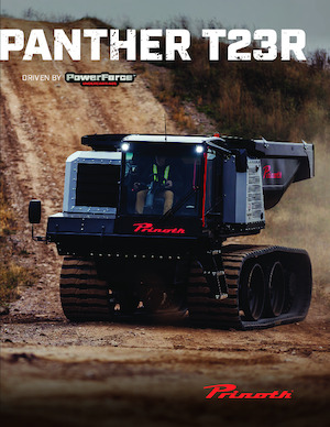 Pásové dumpery Prinoth Panther T23R