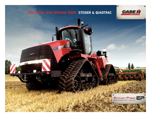 Pásové traktory Case IH Quadtrac 450 EP