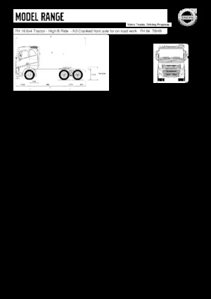 Tahače Volvo Trucks FH16.550 6x4 Tractor High B Ride