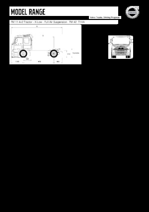 Tahače Volvo Trucks FM11.330 4x2 Tractor X-Low