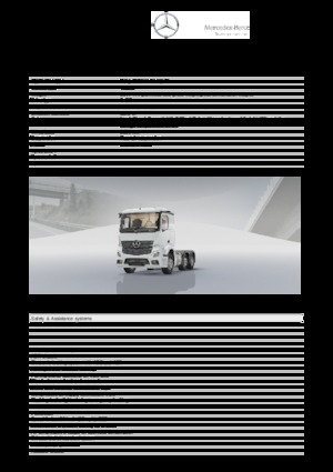 Tahače Mercedes-Benz Actros 2533 LS 6x2