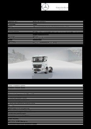 Tahače Mercedes-Benz Arocs 1840 LS 4x2