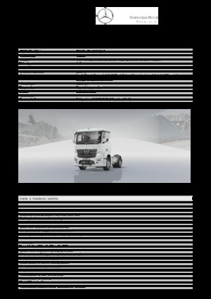 Tahače Mercedes-Benz Arocs 1846 LS 4x2