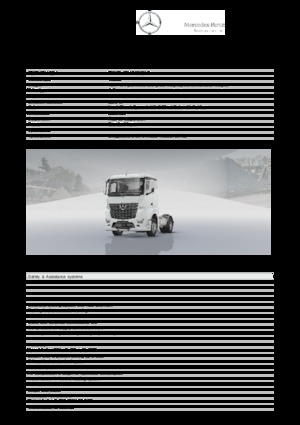 Tahače Mercedes-Benz Arocs 1852 LS 4x2