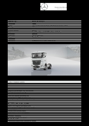 Tahače Mercedes-Benz Arocs 1863 LS 4x2