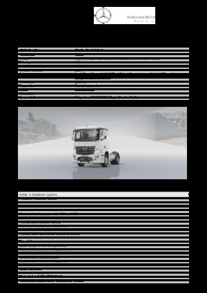 Tahače Mercedes-Benz Arocs 2043 LS 4x2