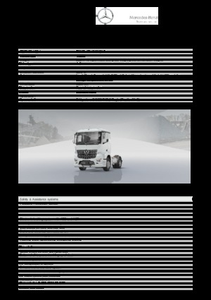 Tahače Mercedes-Benz Arocs 2058 LS 4x2