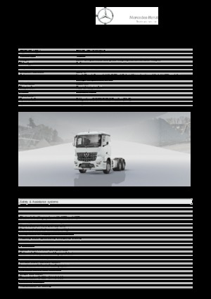 Tahače Mercedes-Benz Arocs 2643 LS 6x4