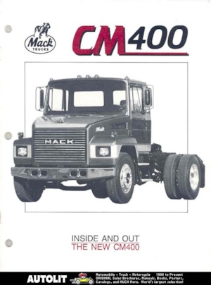 Tahače Mack CM400 4-point cab E5-240 4x2