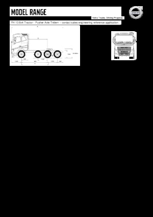 Tahače Volvo Trucks FH13.420 8x4 Tractor - Pusher