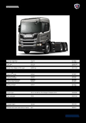 Tahače Scania G 500 A6x2NA