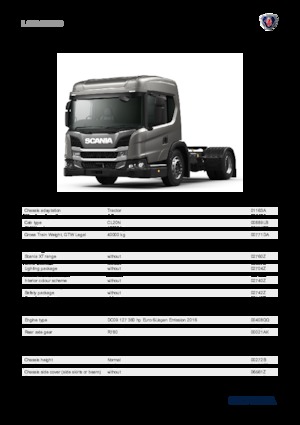 Tahače Scania L 360 A4x2NB