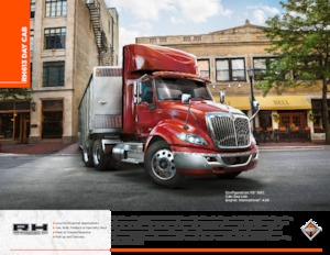 Tahače International RH613 113 Day Cab International A26