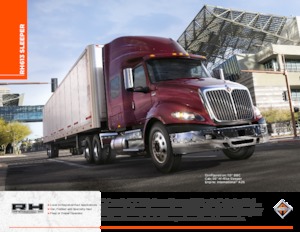 Tahače International RH613 113 Low Roof Sleeper  International A26