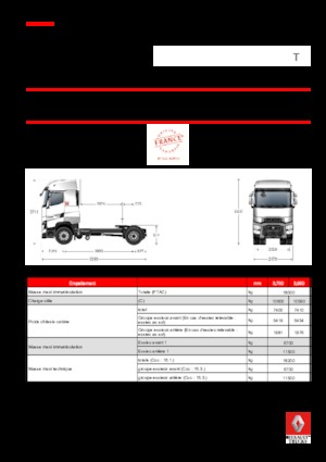 Tahače Renault T 440.18 HIGHCAB 4X2 T X-LOW E6 (LHD)