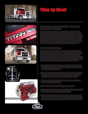 Tahače Mack TITAN 64