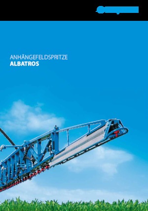 Tažené postřikovače Lemken Albatros 10/6000