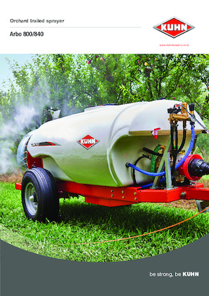 Tažené postřikovače Kuhn Arbo 1500