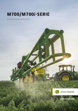Tažené postřikovače John Deere M724