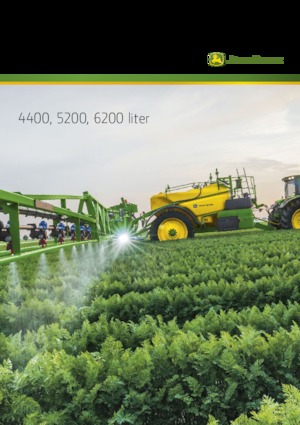 Tažené postřikovače John Deere M952